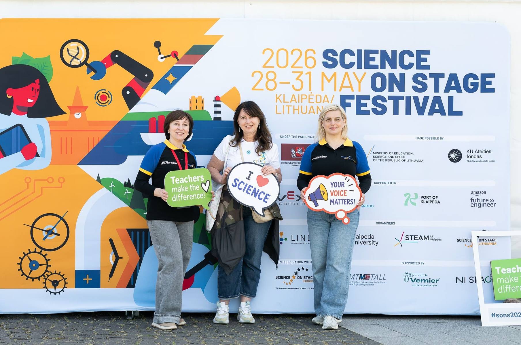 „Science on Stage Festival 2026“ Lietuvoje