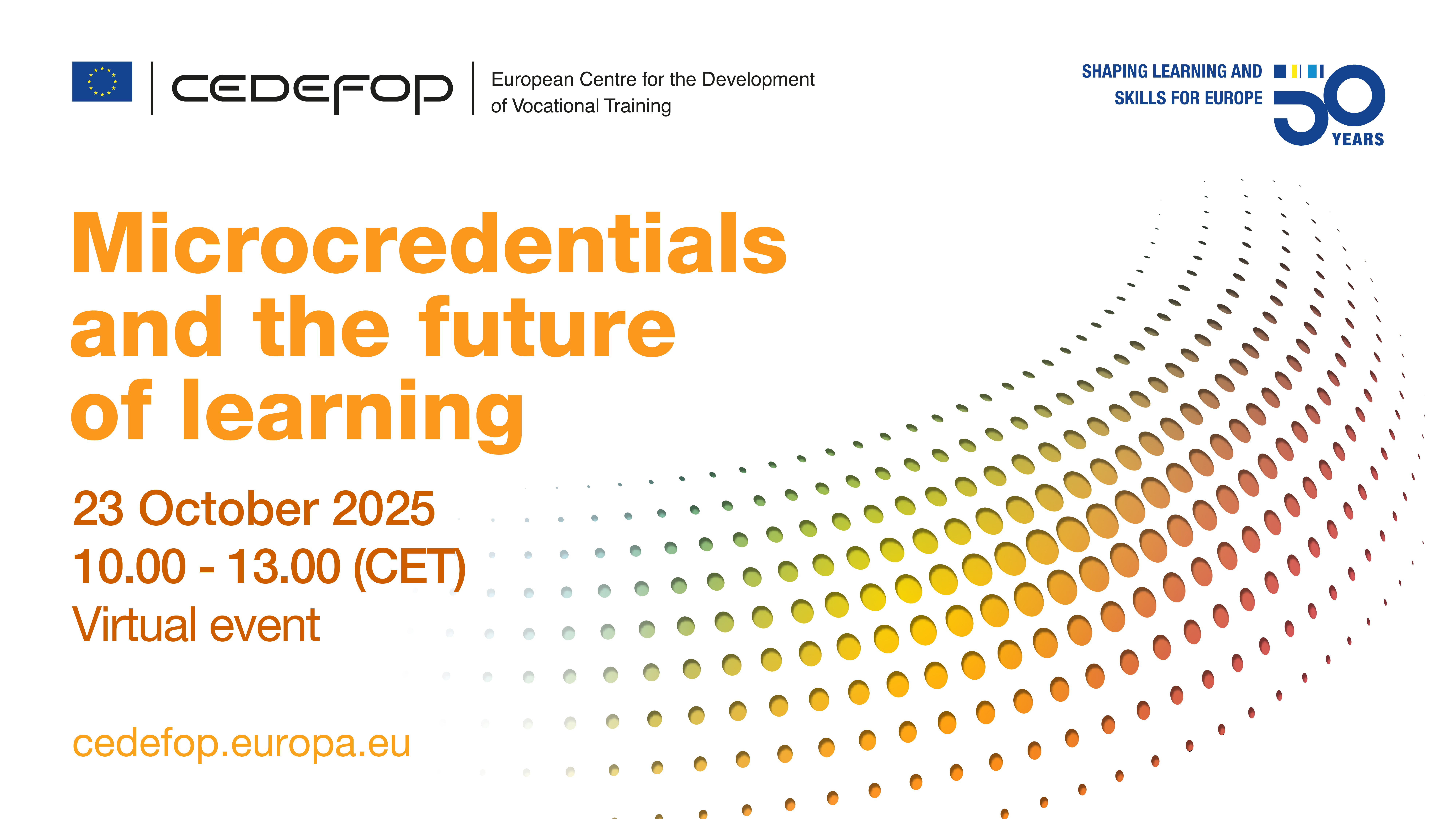 CEDEFOP praktinis seminaras „Mikrokredencialai ir mokymosi ateitis“