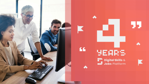 Digital Skills &amp; Jobs Paltform 4 metų jubiliejus