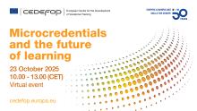 CEDEFOP praktinis seminaras „Mikrokredencialai ir mokymosi ateitis“